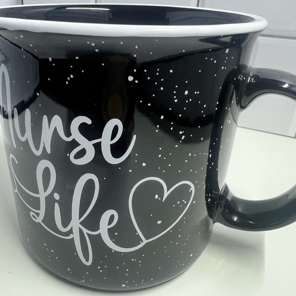 Nurse Life Black Mug - Picture 3 of 5
